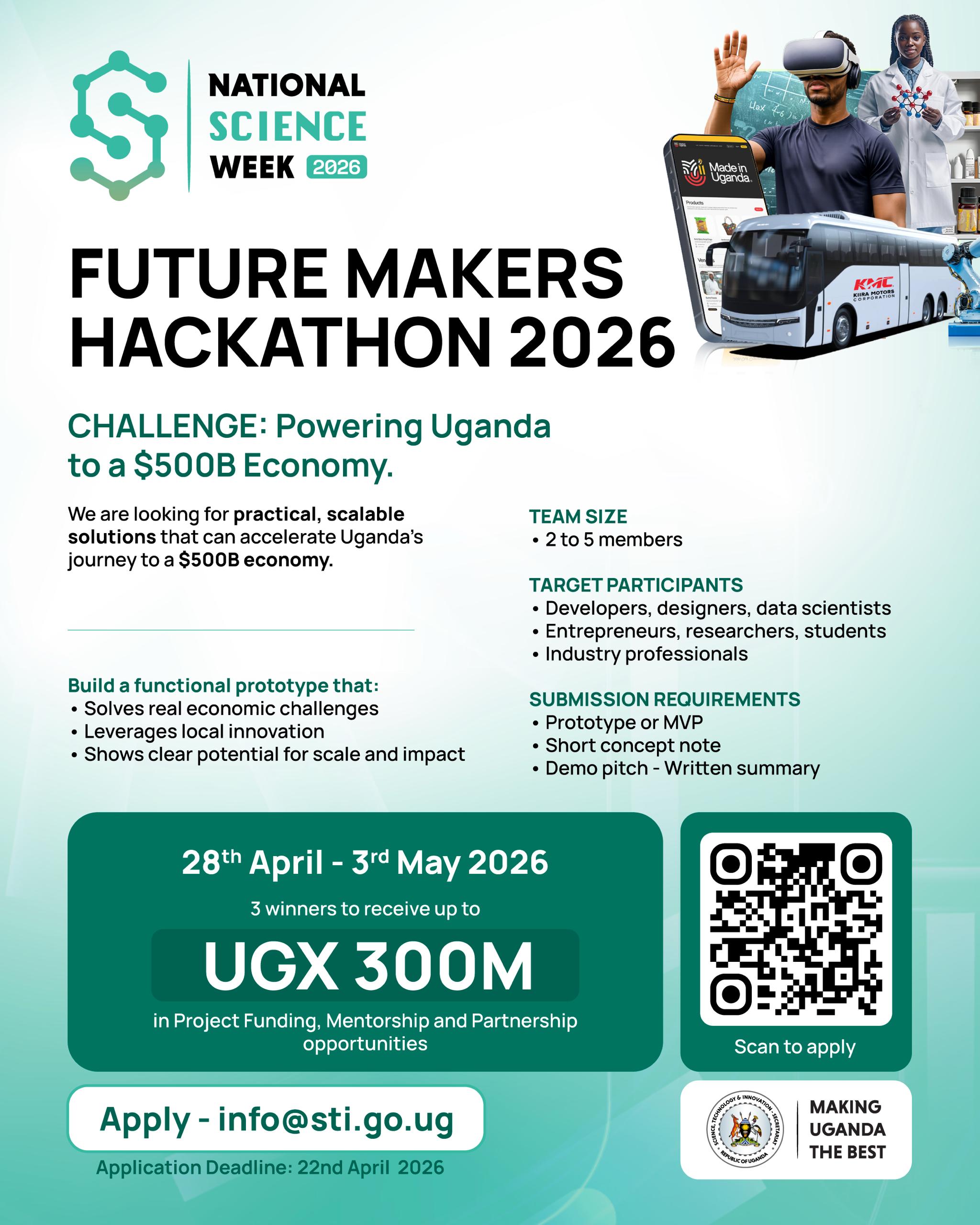Future Makers Hackathon 2026 poster